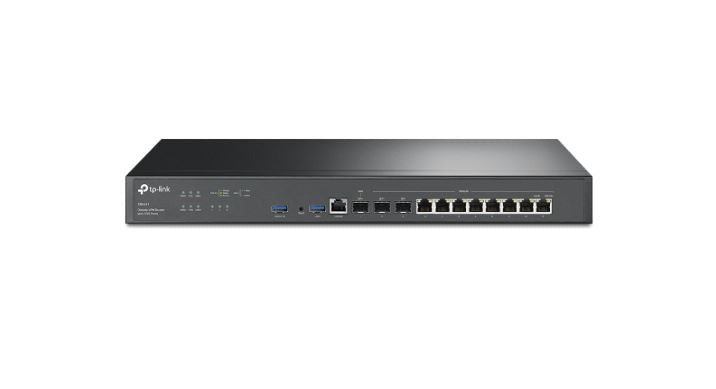 TP-Link ER8411 Omada VPN Router with 10G Ports , 1— 10G SFP+ WAN Port, 1— 10G SFP+ WAN/LAN Port,1— Gigabit SFP WAN/LAN Port, 8— Gigabit RJ45 WAN/LAN P