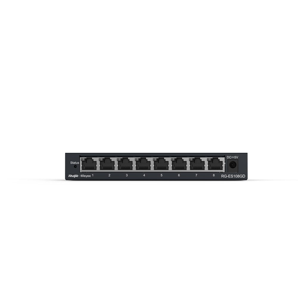 RG-ES108GD - Ruijie Reyee 8 Port Gigabit Unmanaged Fanless Switch