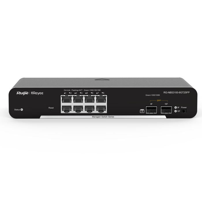 Ruijie Reyee RG-NBS3100-8GT2SFP 8-Port Gigabit L2 Managed Switch