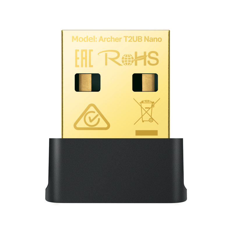 Archer T2UB Nano - AC600 Nano Wi-Fi Bluetooth 4.2 USB Adapter