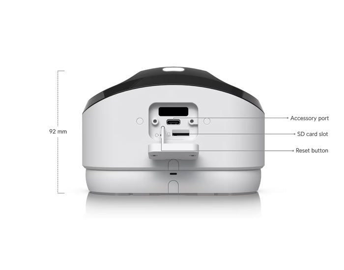 UVC-G6-180-W Ubiquiti UniFi Protect G6 180° Panoramic AI Camera (White)
