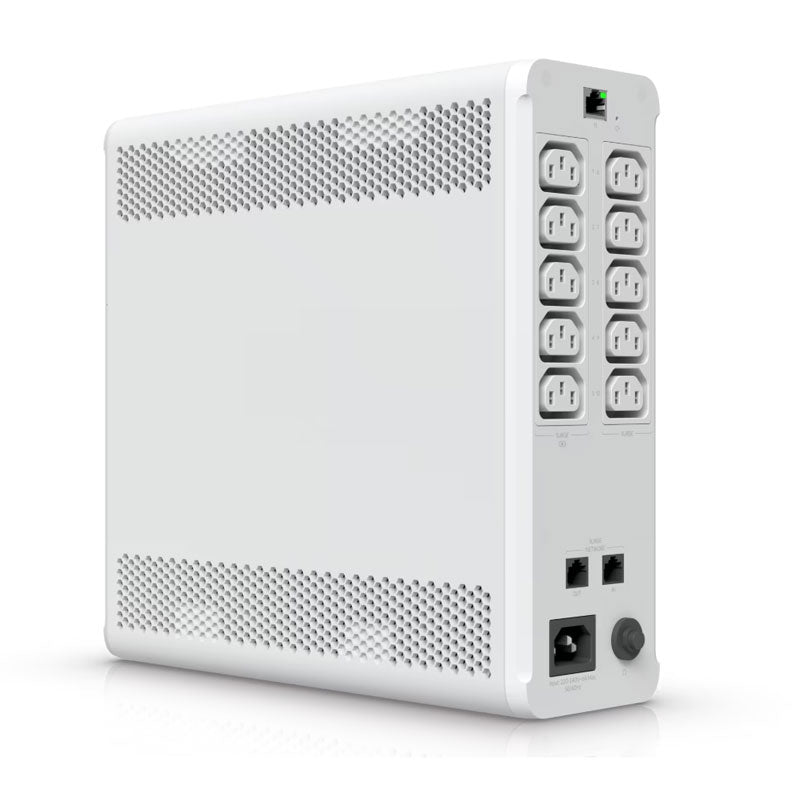 UPS-Tower Ubiquiti UniFi Managed 1kVA Uninterruptible Power Supply with 10 outlets and hot swappable battery