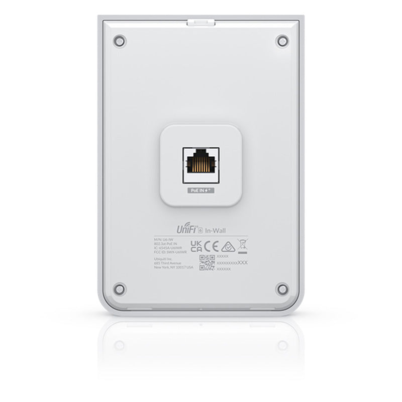 U6-IW - Ubiquiti UniFi Wi-Fi 6 In-Wall Wall-Mounted Access Point with Built-in PoE Switch, 115 m² Coverage (3)