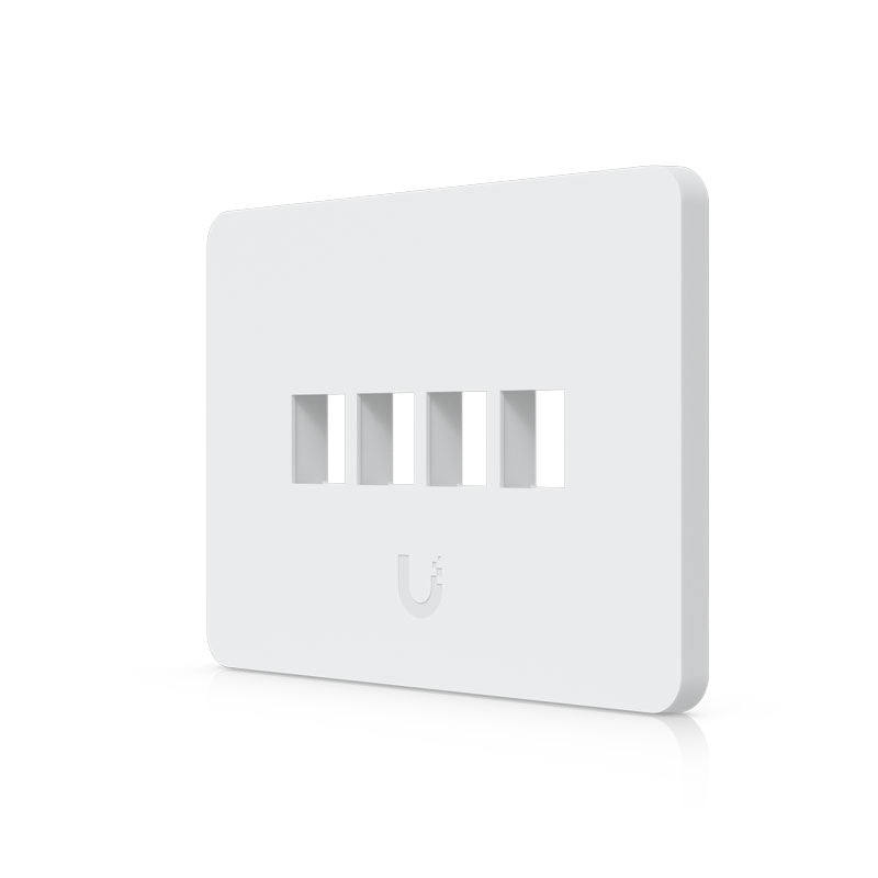 UACC-WP-Keystone-H Universal Paintable Keystone Wall Plate, Horizontal 4-Pack