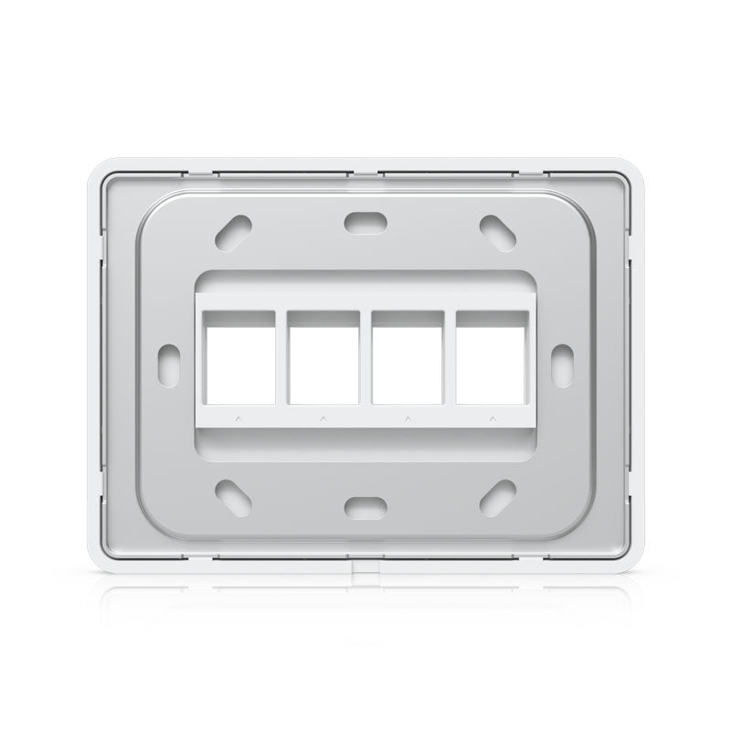 UACC-WP-Keystone-H Universal Paintable Keystone Wall Plate, Horizontal 4-Pack