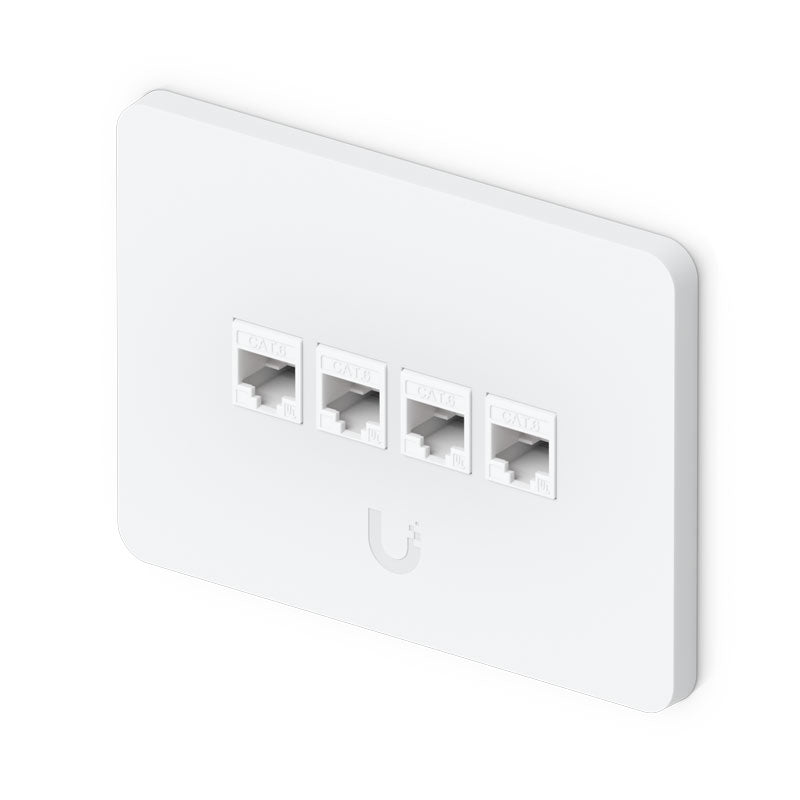 UACC-WP-Keystone-H Universal Paintable Keystone Wall Plate, Horizontal 4-Pack