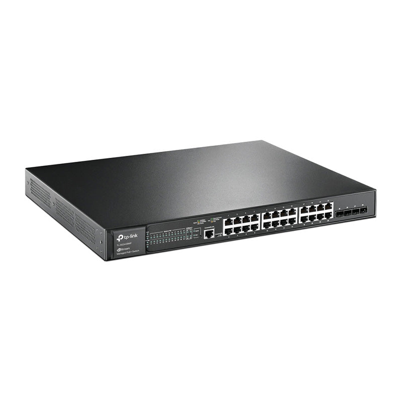TL-SG3428MP TP-Link JetStream 28-Port Gigabit L2 Managed Switch