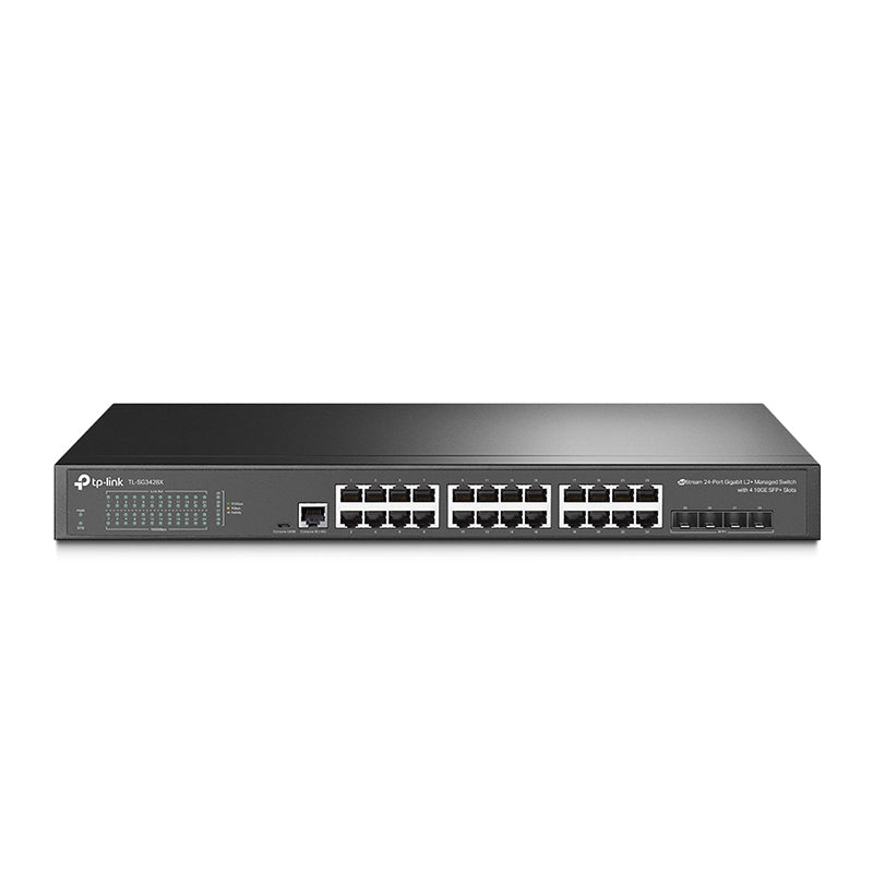 TL-SG3428X TP-Link JetStream 24-Port Gigabit L2+ Managed Switch