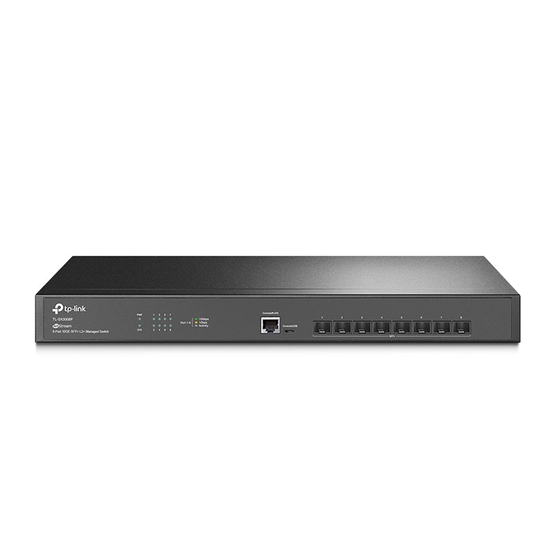 TL-SX3008F TP-Link JetStream 8-Port 10GE SFP+ L2+ Managed Switch