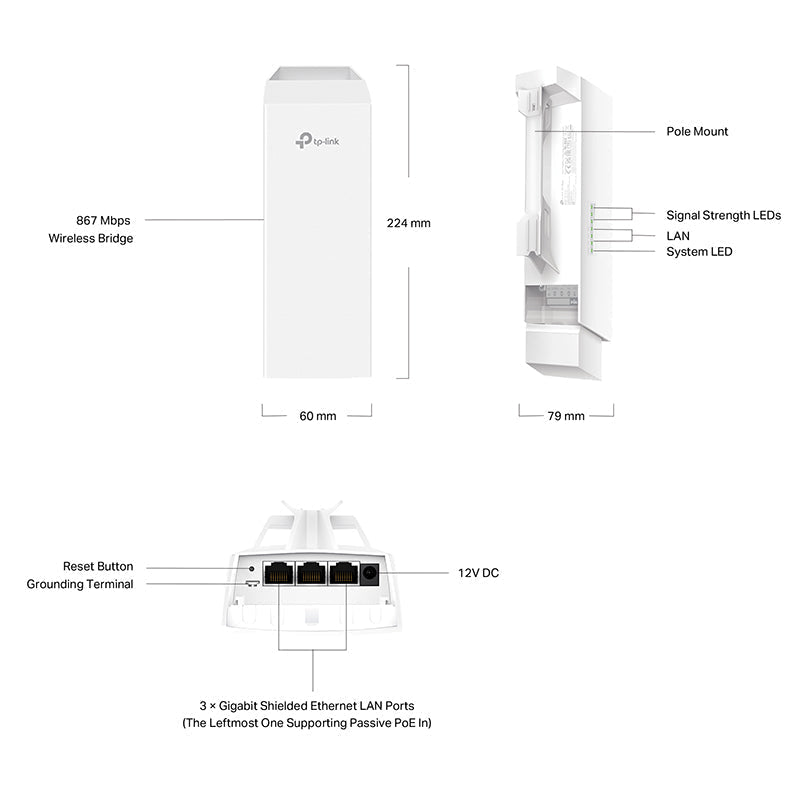 EAP215-KIT TP-LINK Omada Bridge Kit