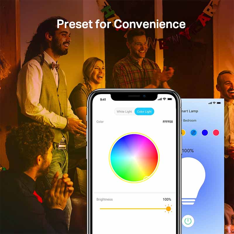 TAPO L530E TP-LInk Tapo Smart Wi-Fi Light Bulb, Multicolor