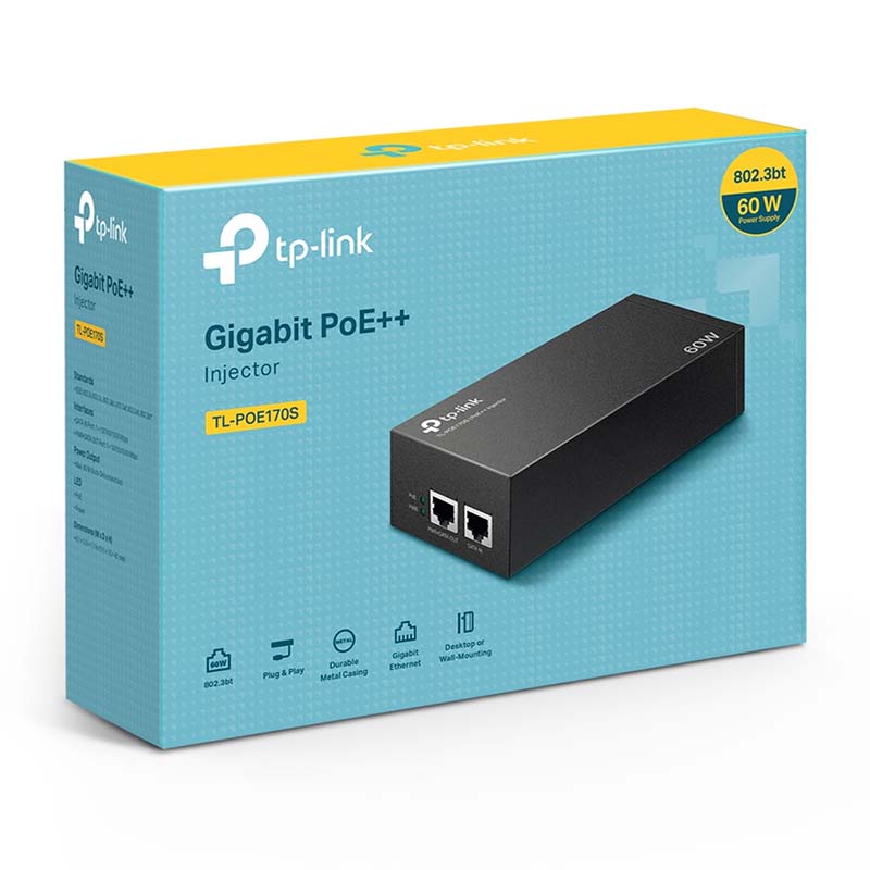 TL-POE170S TP-Link PoE++ Injector
