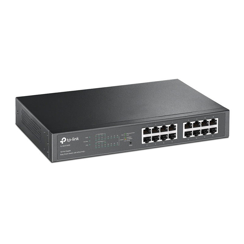 TL-SG1016PE TP-Link 16-Port Gigabit Easy Smart Switch with 8-Port PoE+