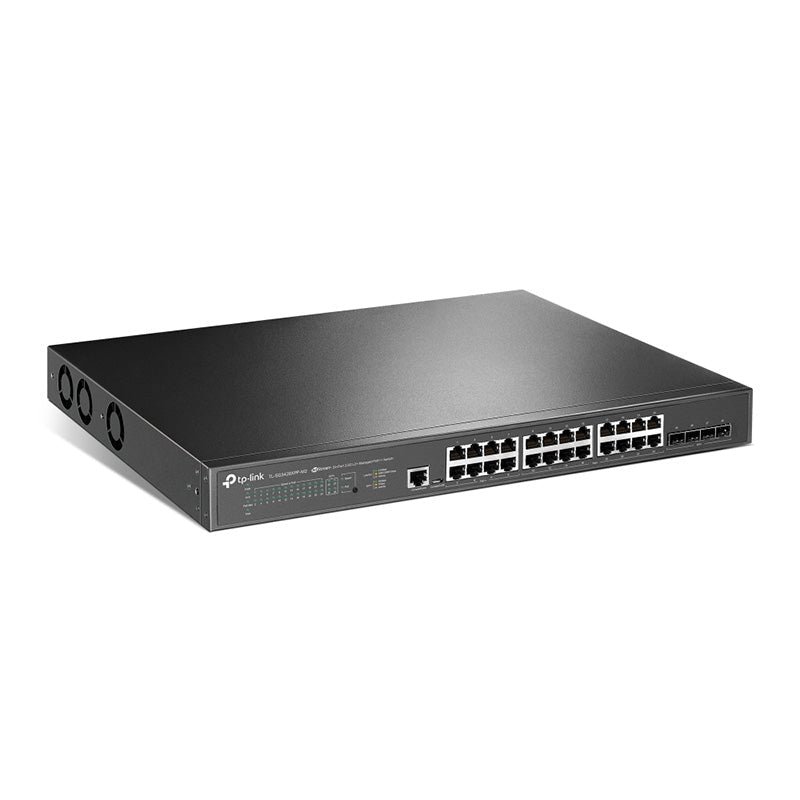 TL-SG3428XPP-M2 TP-Link JetStream 24-Port 2.5GBASE-T and 4-Port 10GE SFP+ L2+ Managed Switch