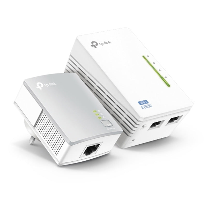 TL-WPA4220 KIT TP-Link 300Mbps AV600 Wi-Fi Powerline Extender Starter Kit