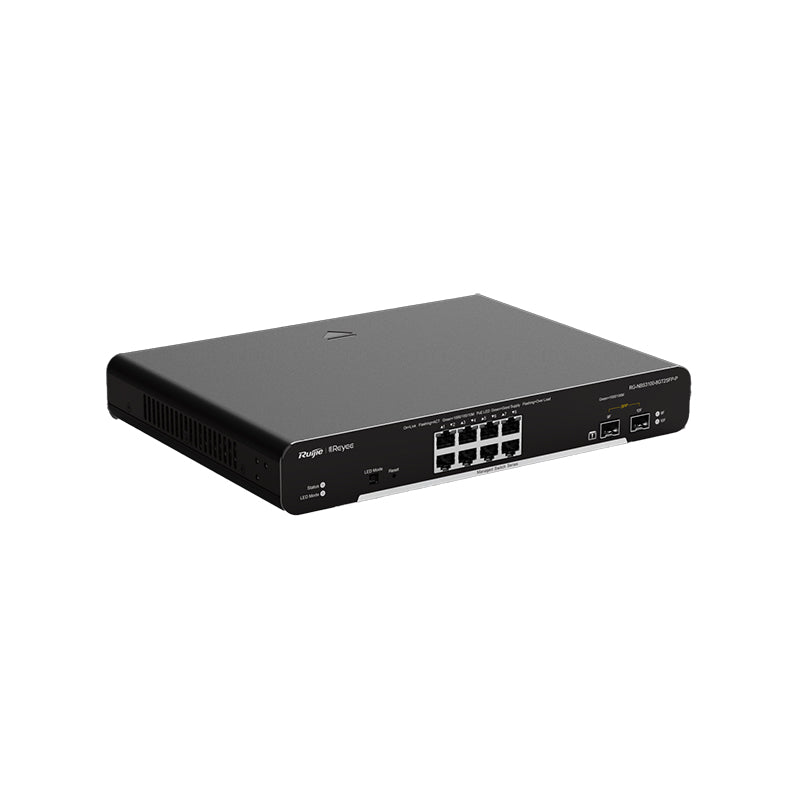 RG-NBS3100-8GT2SFP-P-V2 Ruijie Reyee 8-Port L2 Managed PoE Switch