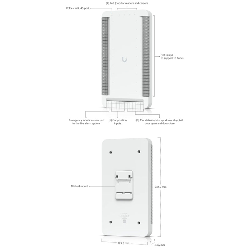 UA-SK-Elevator Ubiquiti UniFi Access Elevator Starter Kit