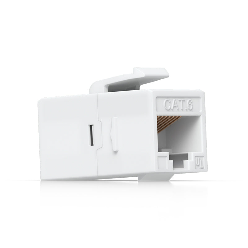 UACC-Keystone-Coupler-C6 Ubiquiti UniFi Cat6 Keystone Coupler, 12-Pack