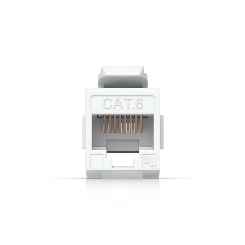 UACC-Keystone-Coupler-C6 Ubiquiti UniFi Cat6 Keystone Coupler, 12-Pack