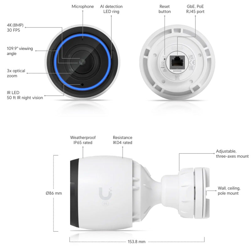 UVC-G5-PRO Ubiquiti UniFi Protect G5 Pro
