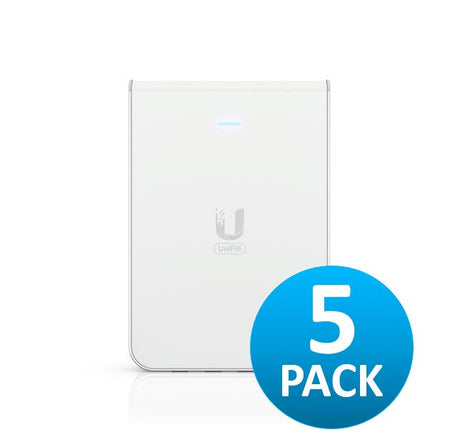 U6-IW - Ubiquiti UniFi Wi-Fi 6 In-Wall Wall-Mounted Access Point with Built-in PoE Switch, 115 m² Coverage (5)