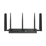 TP-Link ER706WP-4G Omada 4G+ Cat6 AX3000 Gigabit VPN Gateway with 4-Port PoE+, 574Mbps at 2.4 GHz + 2402 Mbps at 5 GHz (HE160) Wi-Fi Speed, 300 Mbps D