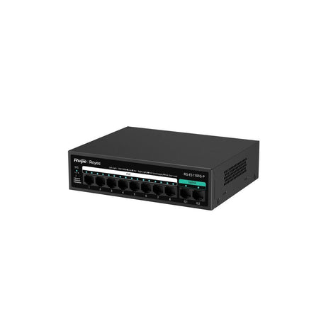 RG-ES110FG-P - Ruijie Reyee 8-Port 10/100Mbps with 2-Port Gigabit Unmanaged PoE Switch, 8 PoE+ Ports (110W), Metal Casing (3)
