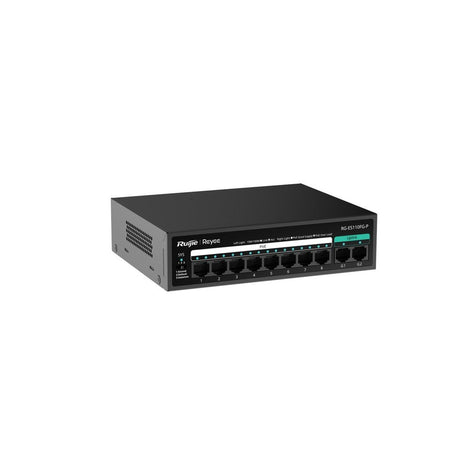 RG-ES110FG-P - Ruijie Reyee 8-Port 10/100Mbps with 2-Port Gigabit Unmanaged PoE Switch, 8 PoE+ Ports (110W), Metal Casing (2)