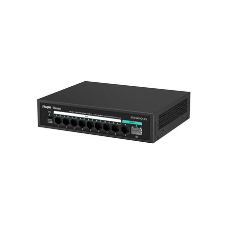 RG-ES110GS-P-L - Ruijie Reyee 8GE + 1GE + 1SFP Unmanaged PoE+ Switch with 8 PoE+ Ports and 120W PoE Budget (2)