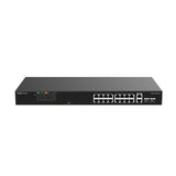 RG-ES118FGS-LP - Ruijie Reyee 16 Fast Ethernet + 2 Gigabit SFP Combo Unmanaged Switch with 16 Port PoE+ 120W PoE Budget (2)