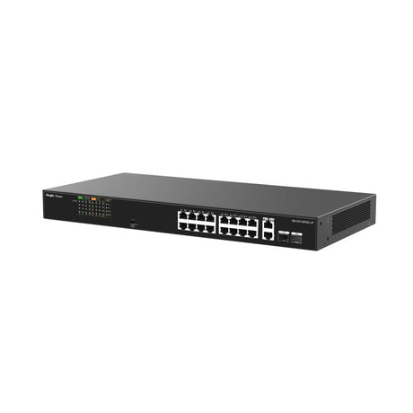 RG-ES118FGS-LP - Ruijie Reyee 16 Fast Ethernet + 2 Gigabit SFP Combo Unmanaged Switch with 16 Port PoE+ 120W PoE Budget (3)