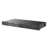 RG-ES118GS-P-L - Ruijie Reyee 16FE + 2SFP Unmanaged Switch with 16 Port PoE+, 247W PoE Budget (2)