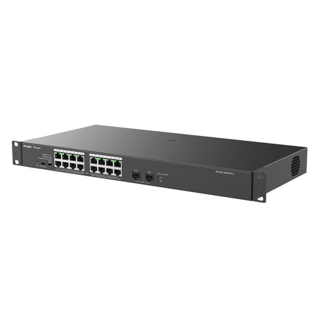 RG-ES118GS-P-L - Ruijie Reyee 16FE + 2SFP Unmanaged Switch with 16 Port PoE+, 247W PoE Budget (2)