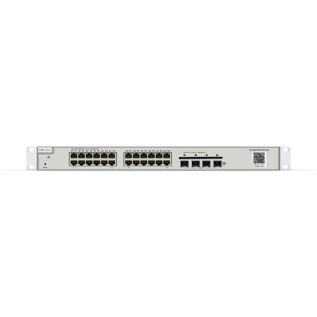 RG-NBS3200-24GT4XS - Ruijie Reyee 24-Port Gigabit Layer 2+ Cloud Managed Switch with 4 x 10G SFP+ Uplinks