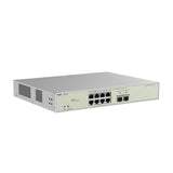 Ruijie Reyee RG-NBS5300-8MG2XS-UP L3 Managed Switch, 8-Port 2.5 Gbps PoE++, 2-Port 10 Gbps SFP+, 370 W PoE power budget