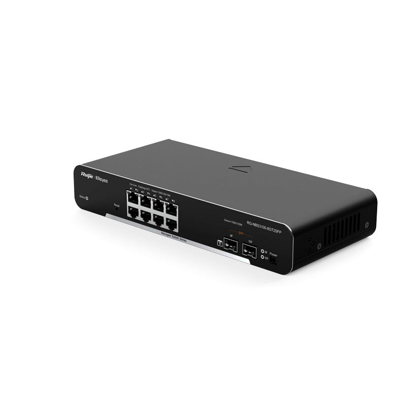 Ruijie Reyee RG-NBS3100-8GT2SFP 8-Port Gigabit L2 Managed Switch