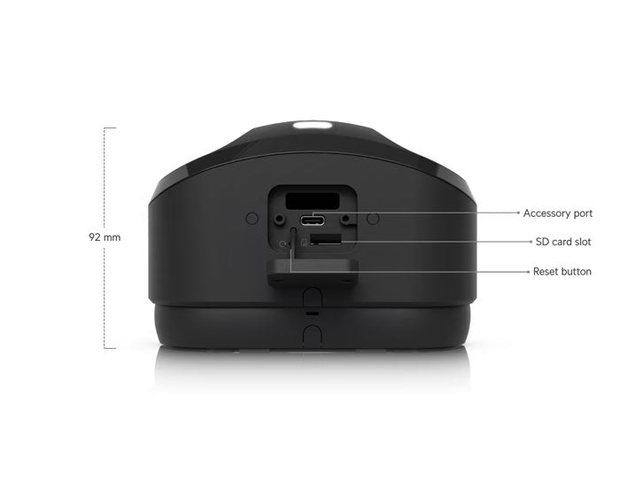 UVC-G6-180 Ubiquiti UniFi Protect G6 180° Panoramic AI Camera (Black)