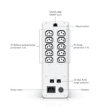 UPS-Tower Ubiquiti UniFi Managed 1kVA Uninterruptible Power Supply with 10 outlets and hot swappable battery