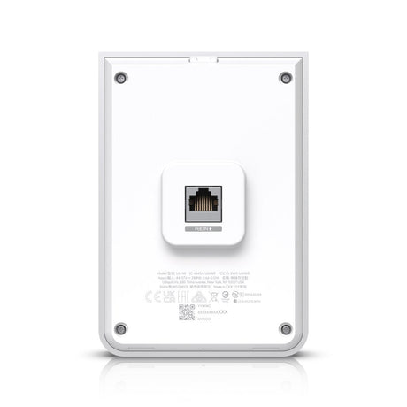 U6-IW - Ubiquiti UniFi Wi-Fi 6 In-Wall Wall-Mounted Access Point with Built-in PoE Switch, 115 m² Coverage (12)