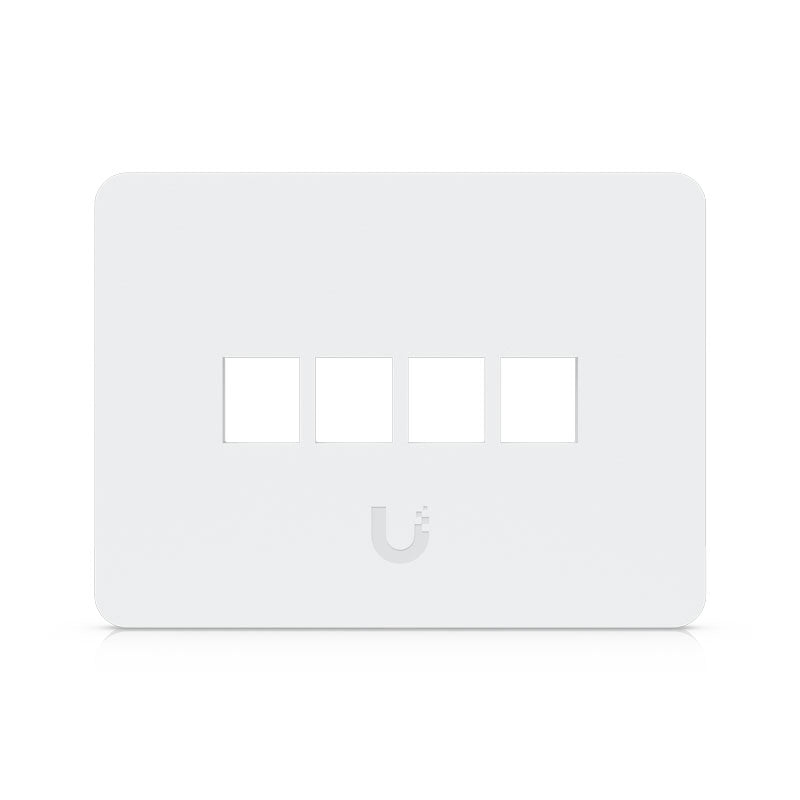 UACC-WP-Keystone-H Universal Paintable Keystone Wall Plate, Horizontal 4-Pack