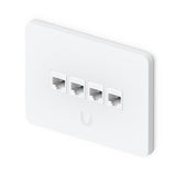 UACC-WP-Keystone-H Universal Paintable Keystone Wall Plate, Horizontal 4-Pack