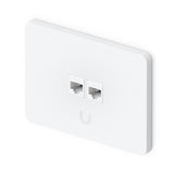 UACC-WP-Keystone-H Universal Paintable Keystone Wall Plate, Horizontal 4-Pack