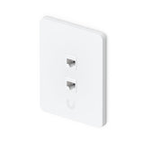 UACC-WP-Keystone-V Universal Paintable Keystone Wall Plate, Vertical 4-Pack