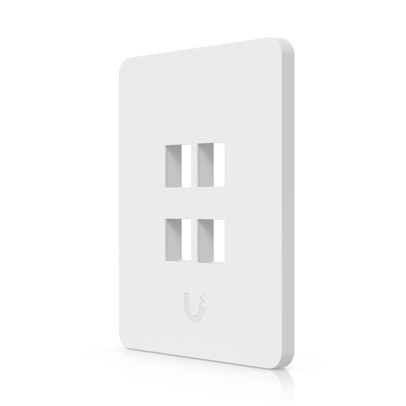 UACC-WP-Keystone-V Universal Paintable Keystone Wall Plate, Vertical 4-Pack