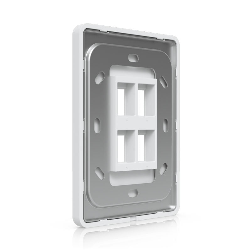 UACC-WP-Keystone-V Universal Paintable Keystone Wall Plate, Vertical 4-Pack