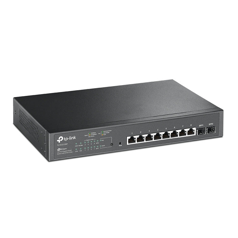 TL-SG2210MP TP-Link JetStream 10-Port Gigabit Smart Switch