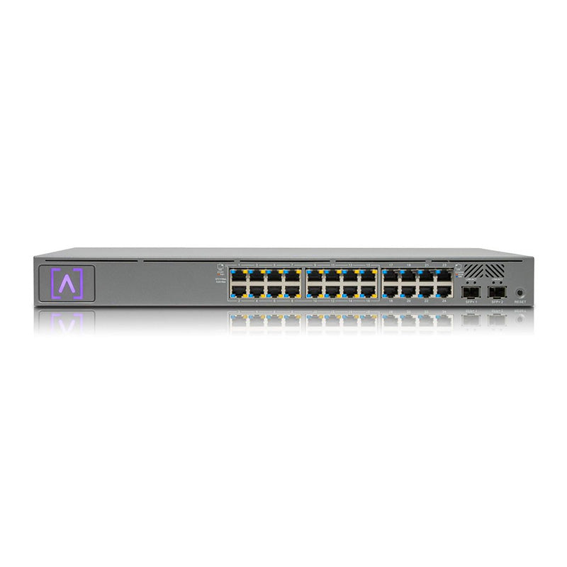 S24-POE Alta Labs 24 Port PoE Switch (16 Ports PoE) - 240W