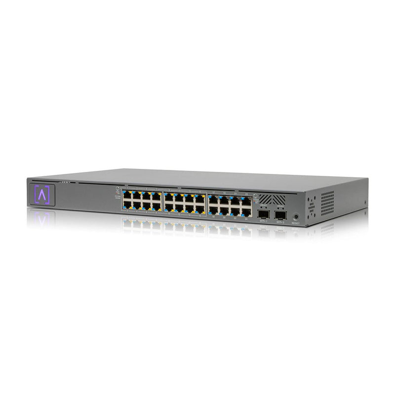S24-POE Alta Labs 24 Port PoE Switch (16 Ports PoE) - 240W