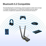 ARCHER TX55E TP-Link AX3000 Wi-Fi 6 Bluetooth 5.2 PCIe Adapter