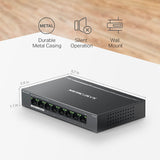 MS108GP Mercusys 8-Port Gigabit Desktop Switch with 7-Port PoE+